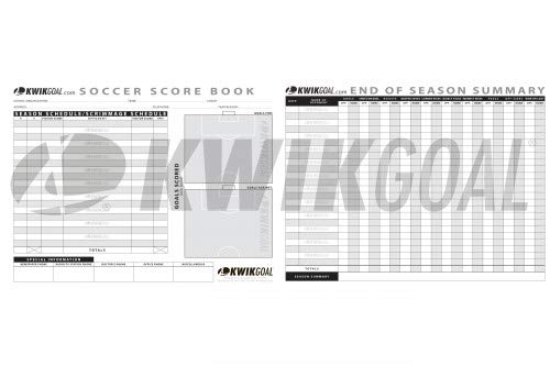 Score Unisex Adult Soccer Score Book, Black, 8 1 2-Inch H X 11-Inch W Us #TOP1