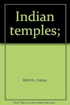Hardcover Indian temples; Book