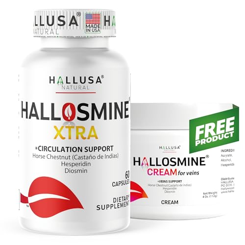 Hallusa Natural Hallosmine Xtra Circulation Supplement