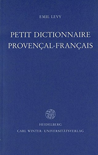 Télécharger Petit Dictionnaire provençal-français PDF