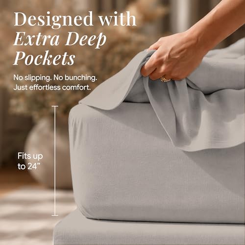Image of Tribeca Living Full Triple-Brushed Cotton Flannel Sheet Set, Platinum