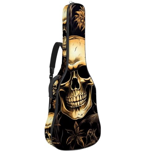 Sac pour guitare classique et électrique Skull Decor idéal pour vos répétitions et concerts