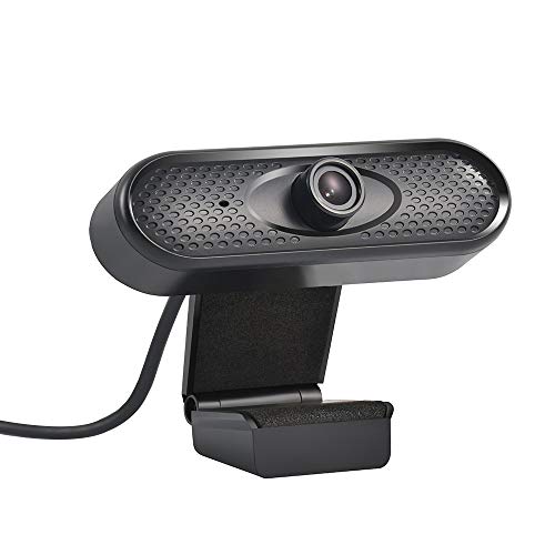 1080P Webcam with Microphone, Web Cam USB Camera, Computer HD Streaming Webcam for PC Desktop & Laptop w/Mic, Wide Angle Lens & Large Sensor for Superior Low Light