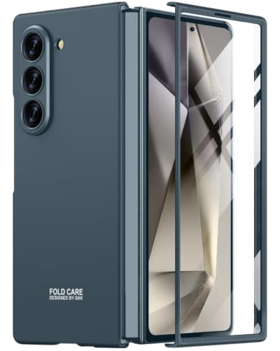 Image of TechTrendz Hard PC Ultra Slim Matte Case for Samsung Galaxy Z Fold 8 Ultra, Shockproof Anti Scratch Protective Cover with Wireless Charging Compatible with Z Fold 8 Ultra 5G (Empty Mountain Green)