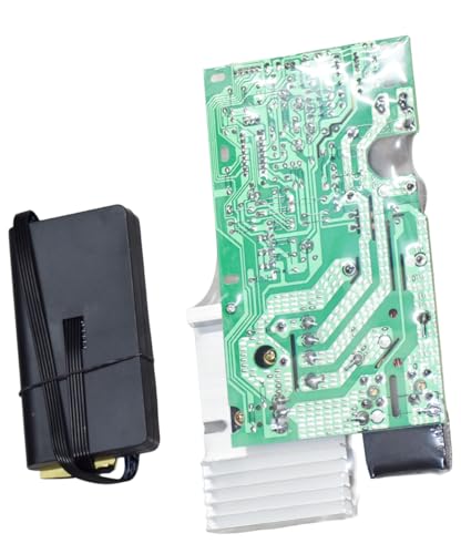 Image of RASHRI 1800W Induction Cooktop PCB Board with Digital Display Panel | Universal Main Circuit Board Replacement Kit | Stable Performance Induction Stove Repair Board with Heat Sink