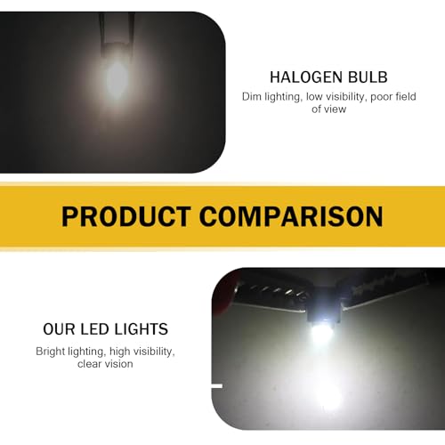 Pack de 10 luces LED T4.2 para tablero de auto miniatura 4