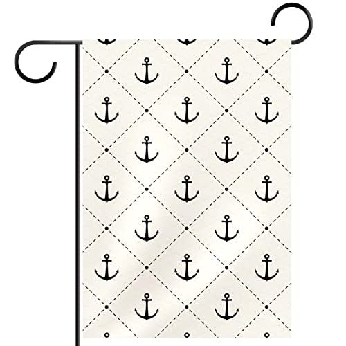 Papel pintado con patrón de bandera de jardín vertical de doble cara para decoración de patio de granja