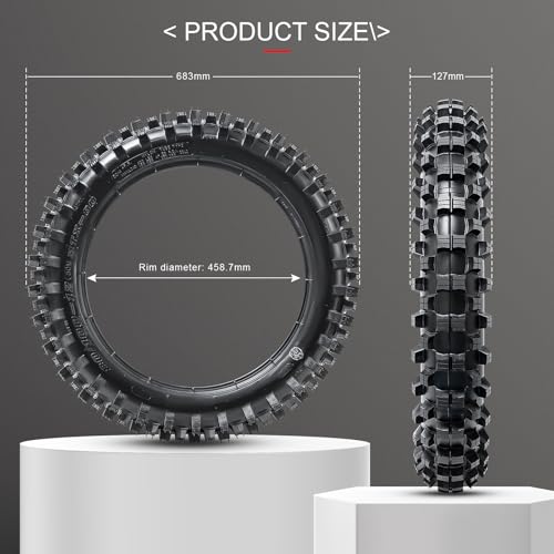 Heavy Duty 110/100-18 & 80/100-21 Set