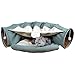 SXXYXH Letto per Gatti Casa per Gatti Simpatico Giocattolo per Gatti Tunnel del Drago Roll Poliestere più Cotone PP Divertimento Confortevole Universale Quattro Stagioni Lavabile,C