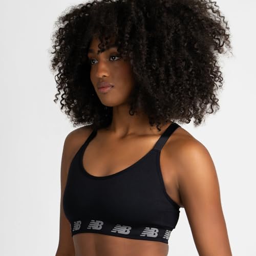 Brasier deportivo para gimnasio New Balance sin costuras pack de 3 tops para entrenamiento 7