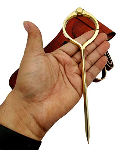 Compás de navegación vintage de latón sólido de 8 pulgadas miniatura 3