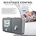 CPAP System - Color Screen, Nasal Mask, Whisper-Quiet Operation, Auto-Adjusting Pressure, and User-Friendly Interface for Restful Nights