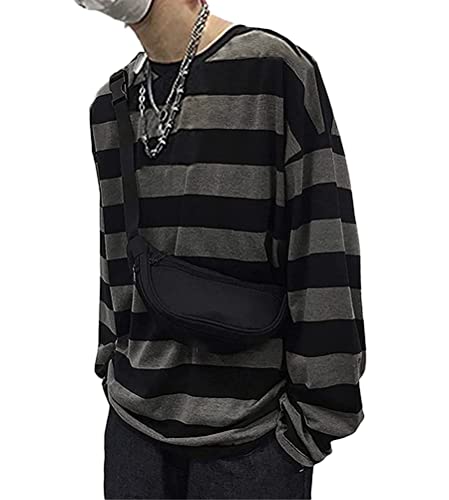 Minetom Maglie Donna Inverno Righe Maniche Lunghe