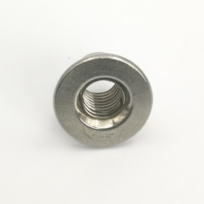 15PCS Anti-theft Nut Carria Anti-off Nuts Guardrail Accessories Stainless steel M6