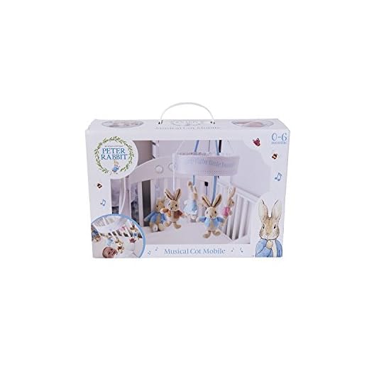 Rainbow Designs Peter Rabbit Musical Cot Mobile, 200 g