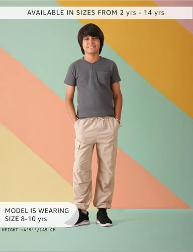 Image of Amazon Brand - Symbol Kids Boys Relaxed Cargo Jogger Pant