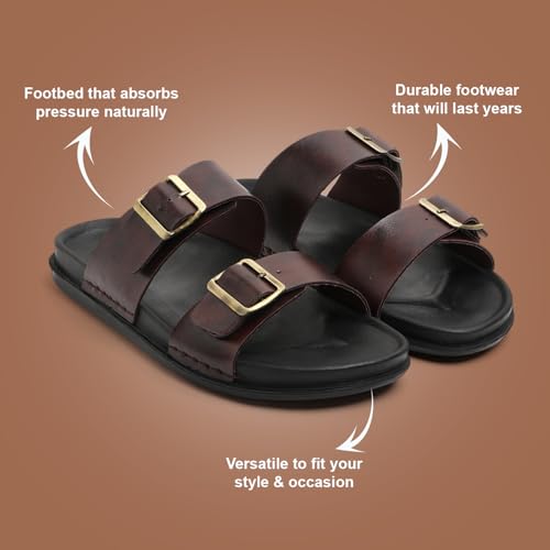 Image of DOCTOR HEALTH SUPER SOFT Men's Ultra Comfort Slippers | Trendy Cushioned Design with Breathable Mesh | Dual-Density PU Sole | Anti-Slip Grip & Adjustable Strap for Everyday Wear