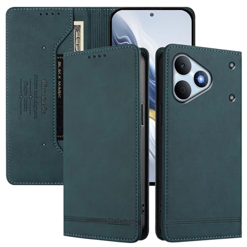 �X�}�z�P�[�X �Ή��@�� for Realme Note 80 4G�yRFID�Ւf�@�\�z�y�J�[�h�z���_�[�t���}�O�l�b�g�J���t���b�v�X�^���h�z�P�[�X Green