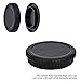 2 Pack Z Mount Body Cap Cover & Rear Lens Cap for Nikon Z8 Z9 Z7 Z7II Z6 Z6II Z6III Z5 Z50II Z50 Z30 Zf Z fc Zfc Mirrorless Camera and Z Mount Lenses, with 2 Extra Hot Shoe Protective Covers Included