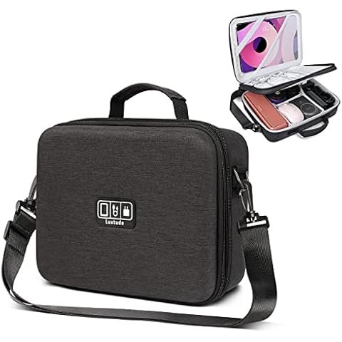 Luxtude Large Shockproof Electronics Organiser Bag Cover