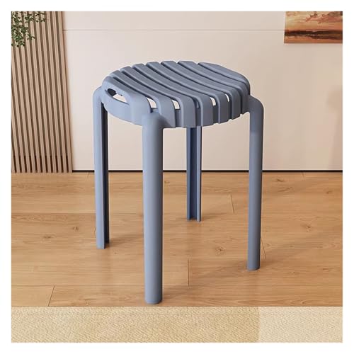Taburetes apilables de plástico, asiento anidable portátil para el hogar, la escuela y la oficina
