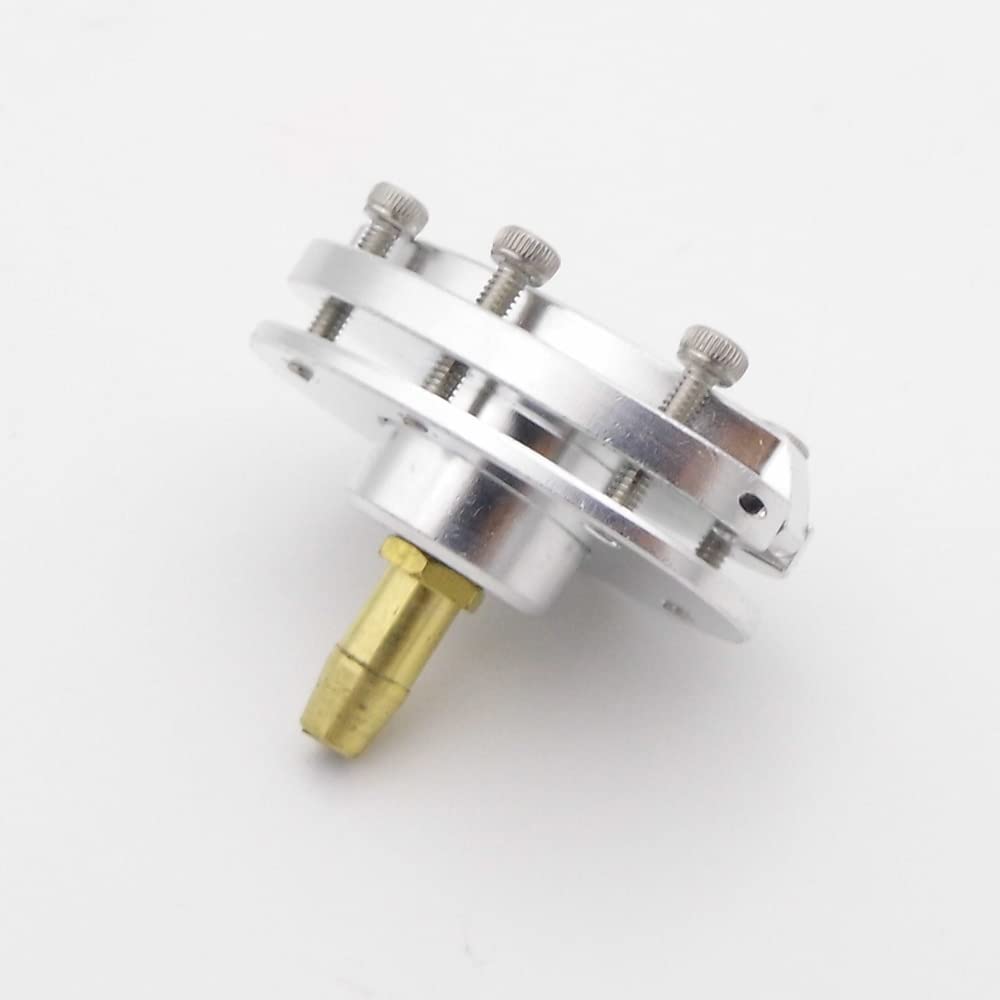 Spielzeugzubehör Aluminium-Kraftstofffüllfüller Fual Pickup Nippel Kraftstoffdüse Tankdeckel Deckel Kompatibel mit RC Gasline Nitro Boot Marine Flugzeug