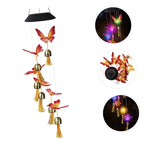 Buying Guide BESPORTBLE 1pc Wind Chimes PVC Window LED