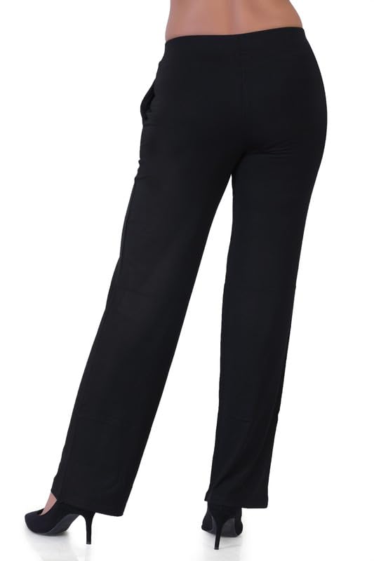 Image of Women's Solid Regular FIT Parallel Pant