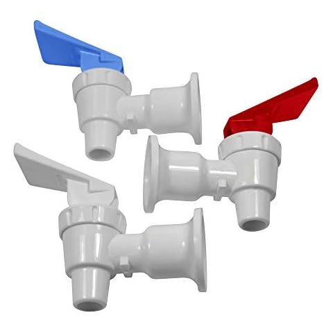 Smart Packs by OCSParts RWB217 Sunbeam Water Cooler Faucet, Tomlinson Blue/Red and White Handle, Combo Pack (Pack of 3) Cover