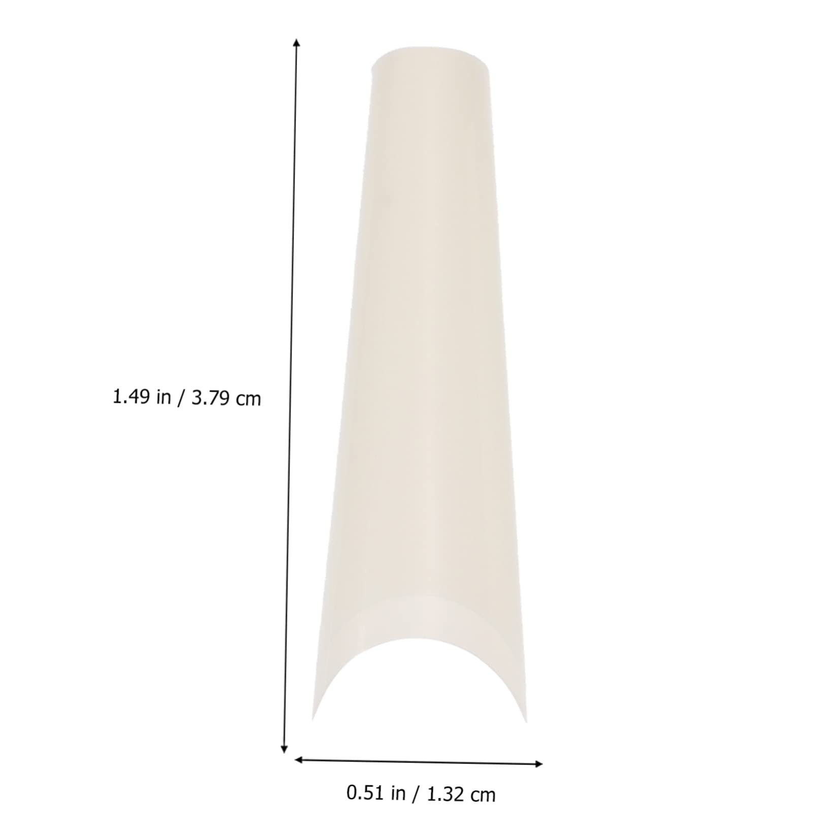FRCOLOR 1500pezzi French Style Fake Nail Tips Per Unghie Artificiale Facili Applicare Per Nail Manicure