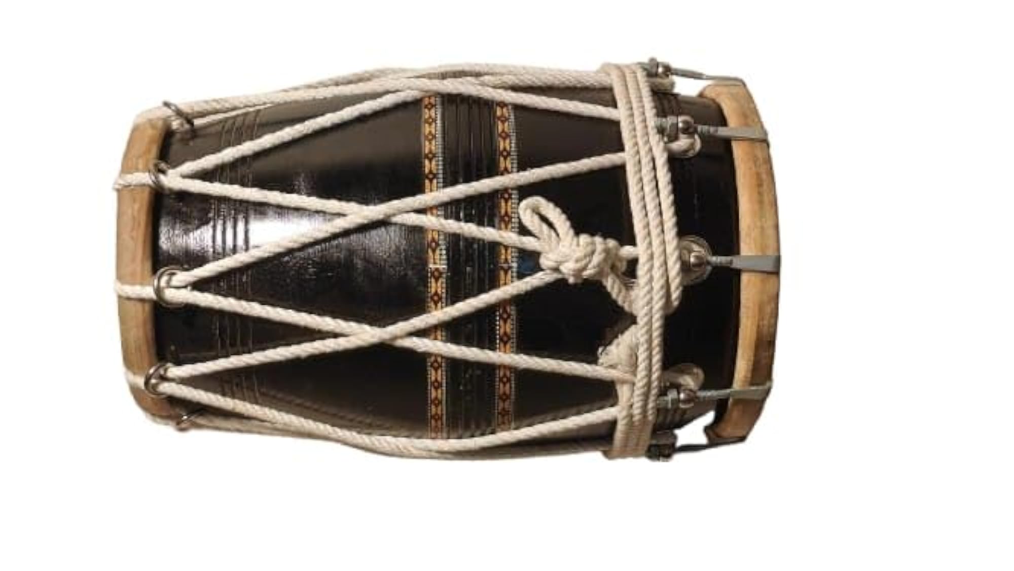 Pakhawaj Dholak Drum 18 Bolt Tuned Sheesham Wood