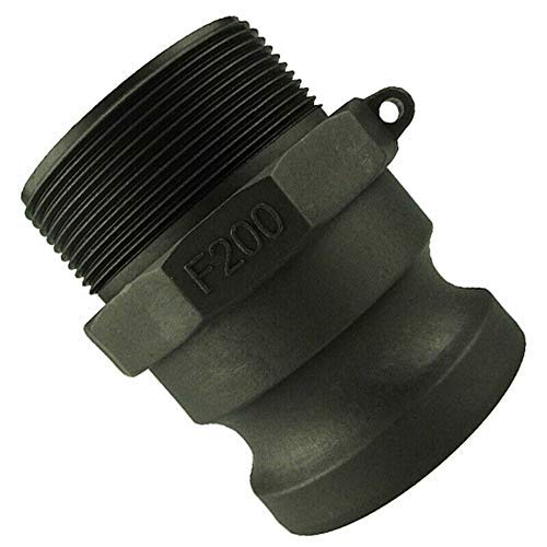 TOOLDO - IBC Water Tank, Camlock Coupling Fitting Male Garden Hose Connector Type F 2" for Agricultural Garden Kitchen Taps