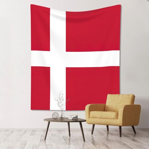 Tapisserie murale drapeau danois SHuWeiD décoration chambre douce