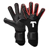 T1TAN Alien Black Energy Junior 2.0 - Fussballhandschuhe für Kinder mit Regular Cut - Für die Profis der Zukunft - Gr. 6