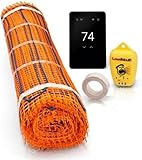 SunTouch 20 Sq. Ft TapeMat Kit Floor Heat Mat and Thermostat, 120V, gray
