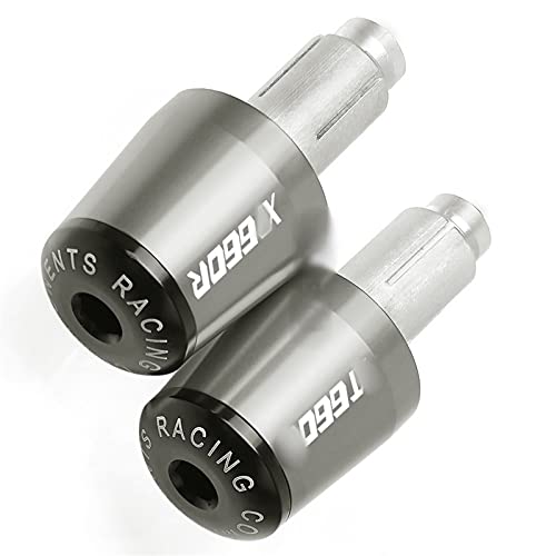 Poignées Guidon XT660R Embout Moto 22mm pour Yamaha XT 660 R 2004-2017