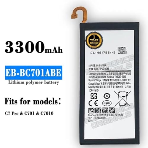 Image of EB-BC701ABE Battery for Samsung Galaxy C7 Pro /C7000 C7010 C2018 C701F Battrey with 1 Year Warranty**** (P79)