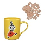 山加商店 MOOMIN ( ムーミン ) マグカップ 木製コースター付 リトルミィ 容量約300ml ムーミン グッズ 北欧 母の日 プレゼント 食器 ギフト 結婚祝い 日本製 MM1302-11C