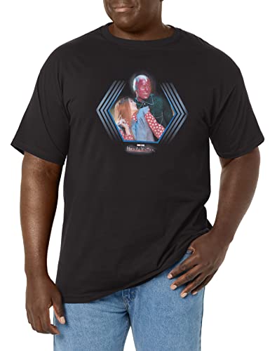 Marvel Wandavision Westview t-shirt homme vêtement coton geek série télévisée