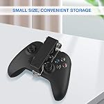 Newseego for Xbox Series S/X Controller Mobile Phone Holder, Foldable Mobile Phone Holder for Controller Phone Mount Clip Portable Game Smartphone Holder for Xbox Series S/X