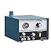 VEVOR 1200-6000 RPM Adjustable, 60W Dual Head Pneumatic Machine, DIY Impact Large Pedal, Stone Setting Tools Engraver for Jewelry ＆ Metal Crafting, Blue (60W)