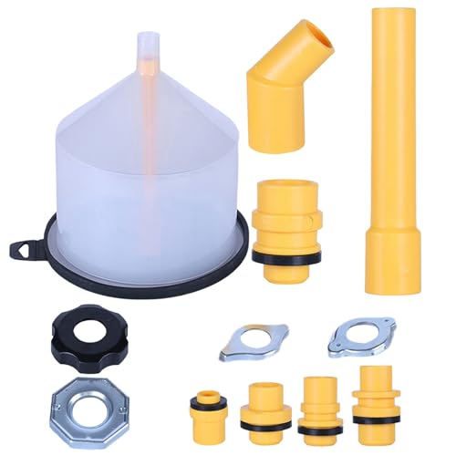 Entonnoir de purge pour radiateur automobile kit 15 pièces anti-fuites vidange liquide de refroidissement