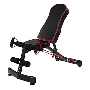 6 Position Dumbbell Bench Adjustable Fold Multi-Function Supine Board Ab Bench Multifunctio Gym Fitness Bench Fitness Equipment