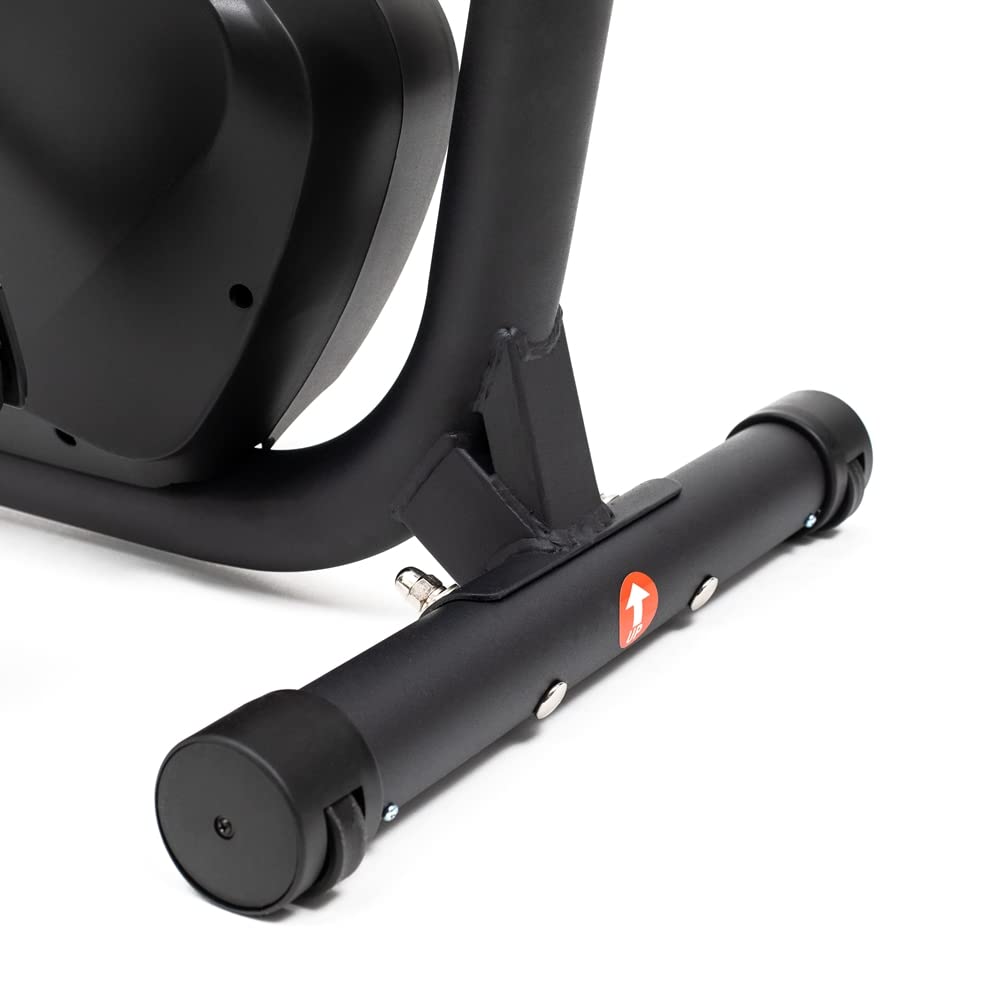 TechFit Cyclette da camera - Cyclette per Casa con Volano 4,5 kg, Sistema Magnetico a 8 Livelli e Supporto per Tablet per Fitness e Cardio a Casa (B300)