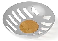 Algopix Similar Product 2 - Nature Eco Bamboo Bread or Fruit Bowl