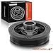 A-Premium Engine Harmonic Balancer Crankshaft Pulley Compatible with Chevrolet Equinox 2008-2017, Malibu 2008-2012, Traverse, Impala & GMC Acadia & Buick & Cadillac & Saab & Pontiac & Saturn, DOHC V6