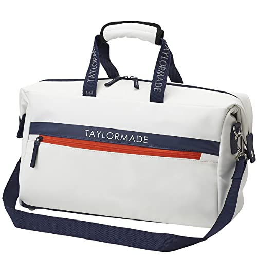Taylormade Ladies 22SS TD293 Graphic Logo Boston Bag, White