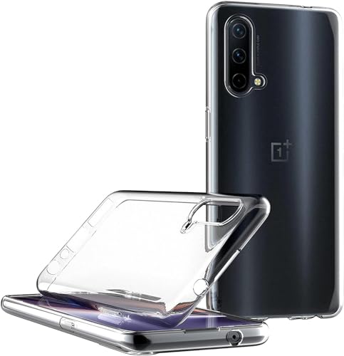 Image of JGD PRODUCTS for OnePlus Nord CE 5G Premium Transparent Soft Silicon Back Cover [Transparent]
