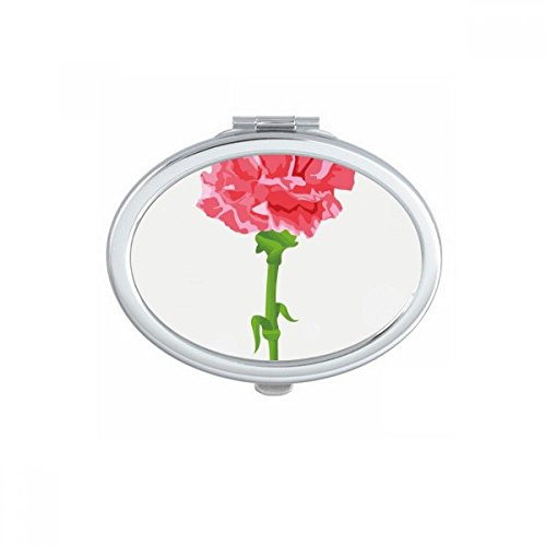 Miroir de poche portable fleur oeillet miroir compact mignon