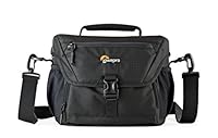 Lowepro Nova 180 AW II, Shoulder Bag for Pro-Depth DSLR Cameras Plus Additional Lenses, Black, (LP37123-PWW)